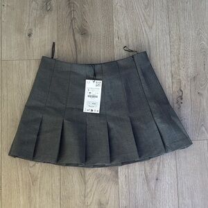 Zara Charcoal Skater Skirt